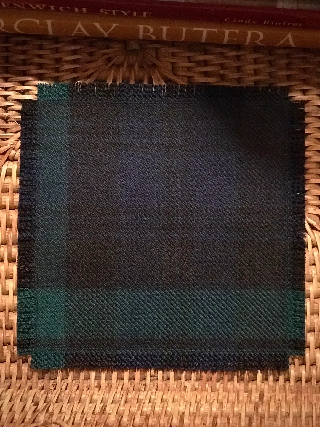 Signature Tartan Cocktail Napkins