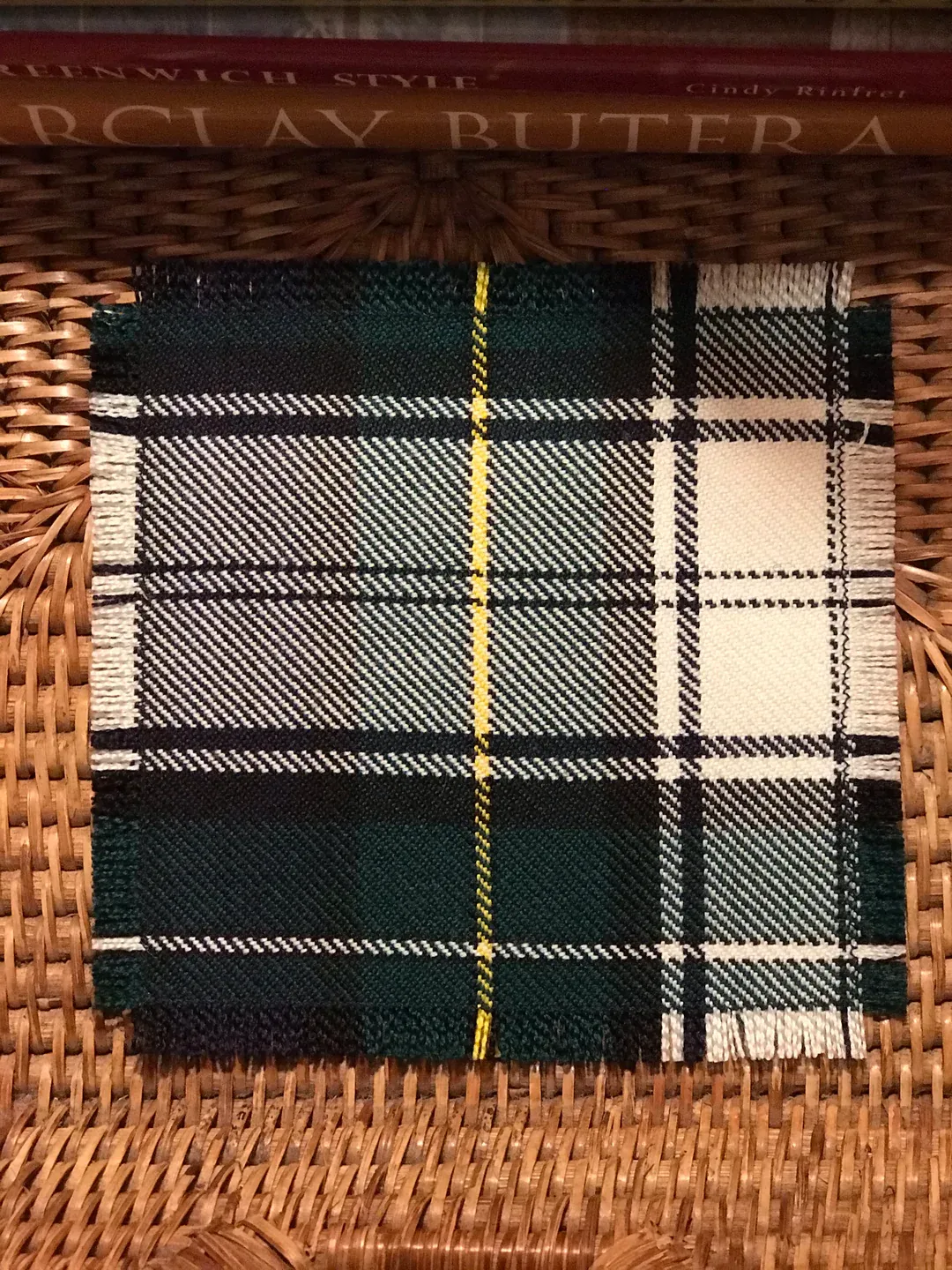 Signature Tartan Cocktail Napkins