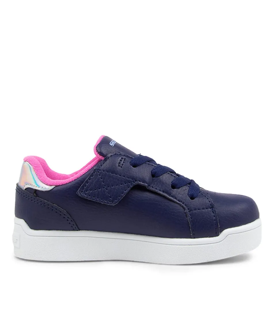 SKECHERS E-pro Tot Blue Pink Kids Sneakers