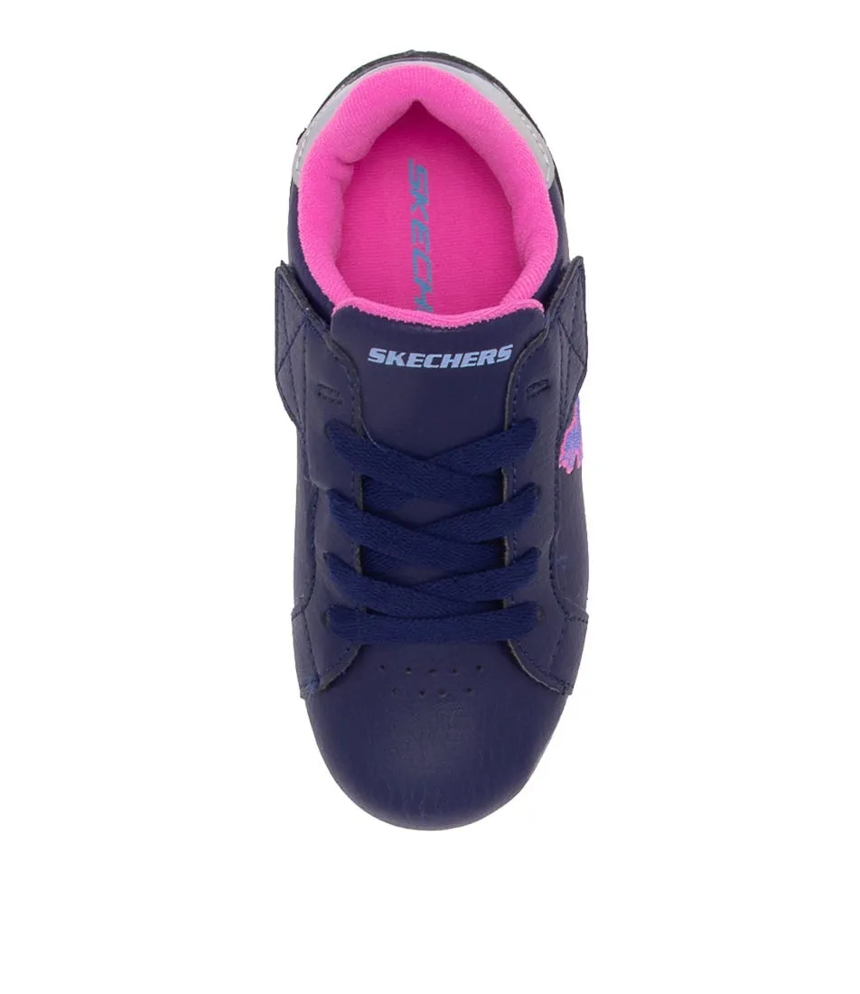 SKECHERS E-pro Tot Blue Pink Kids Sneakers