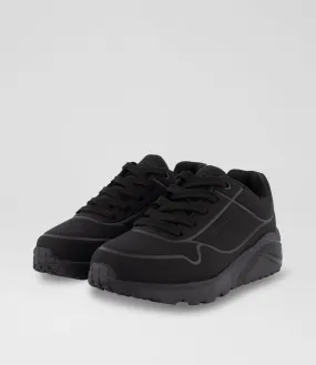 SKECHERS Uno Lite Black Sneakers