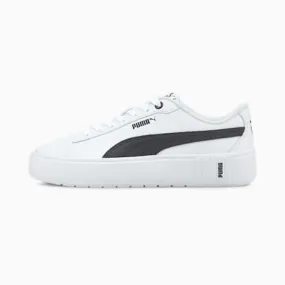 Smash Platform v2 L Women's Sneakers | Puma White-Puma Black | PUMA SHOP ALL PUMA | PUMA 