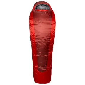 Solar Eco 3 Sleeping Bag - Left Zip - Oxblood Red