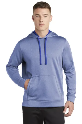 Sport-Tek Heather Fleece Hooded Pullover. ST264.