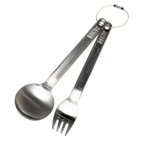 Titan Fork and Spoon