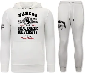 Tracksuit Set With Hoodie Narcos University | NEW |