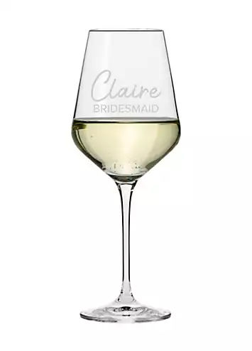 Treat Republic Personalised Wedding Party Wine Glass | Kaleidoscope