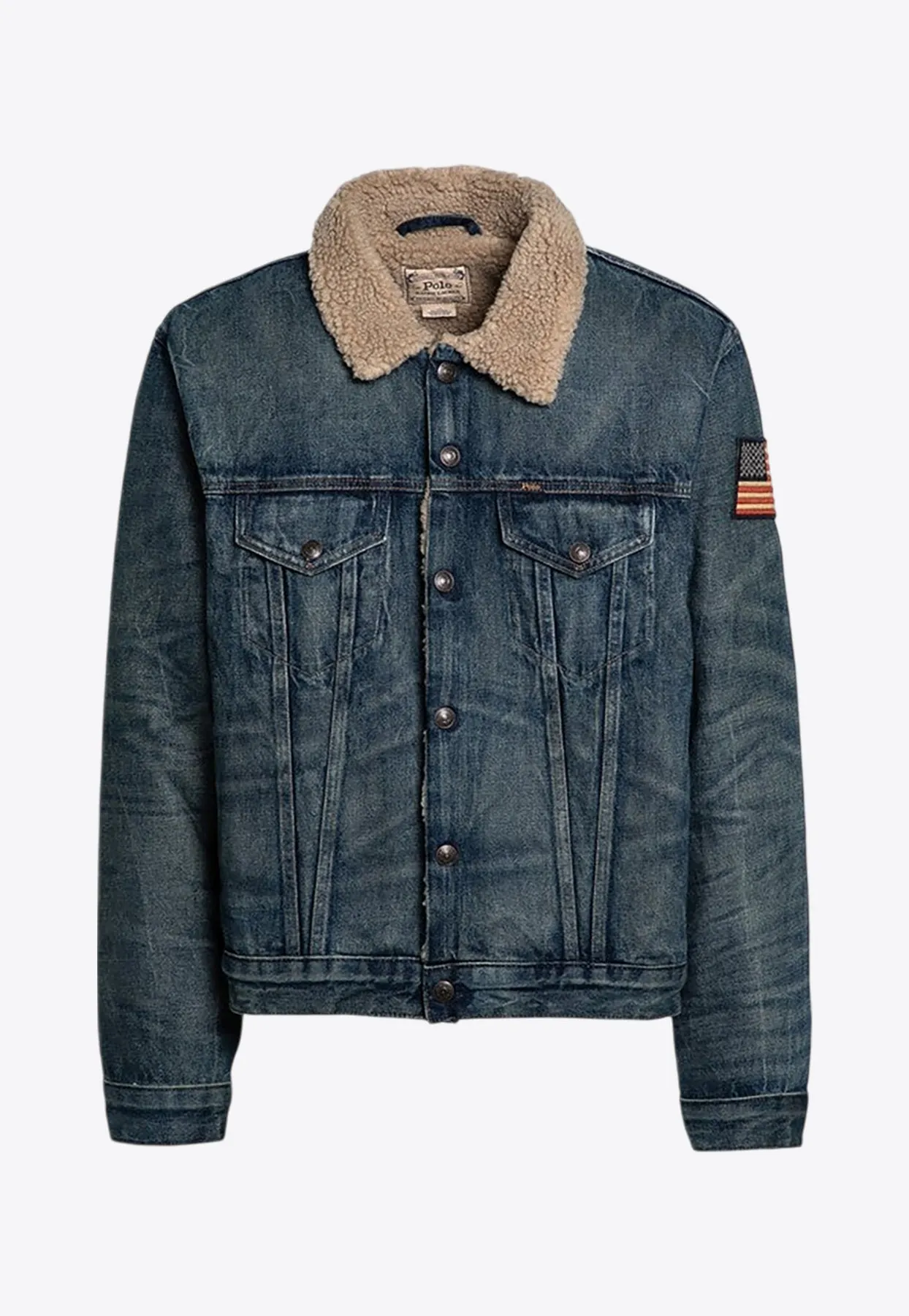 Trucker Denim and Fleece Jacket