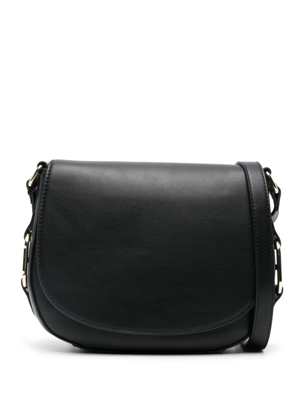 TWINSET logo-plaque cross body bag - Black