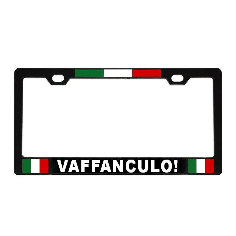 Vaffanculo License Plate Frame