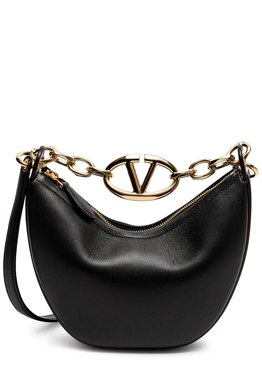 VALENTINO Moon mini leather shoulder bag -                         -                     -                