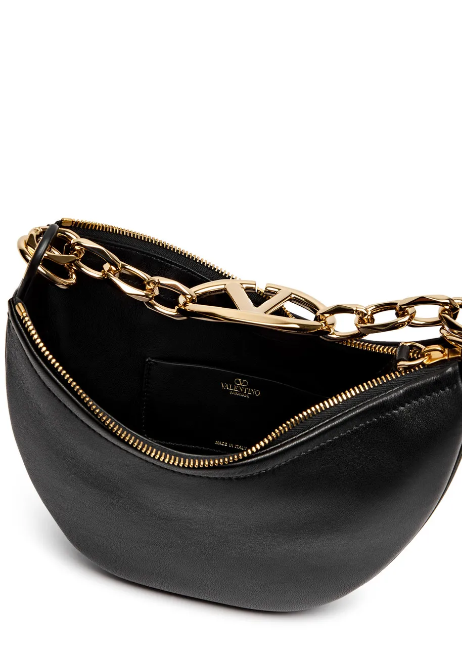 VALENTINO Moon mini leather shoulder bag -                         -                     -                