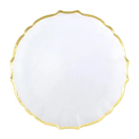 Vietri Baroque Glass Service Plate/Charger