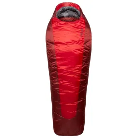 Women's Solar Eco 3 Sleeping Bag - Left Zip - Ascent Red