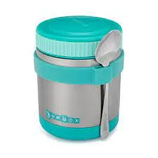 Yumbox Thermal Food Jar with Spoon - Aqua