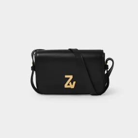 Zadig & Voltaire  Zv Initiale Le Mini Hobo Bag - Zadig & Voltaire -  Black - Leather